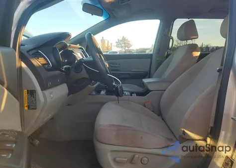 2015 Kia Sedona Lx из США, поврежденный, VIN KNDMB5C14F6045073